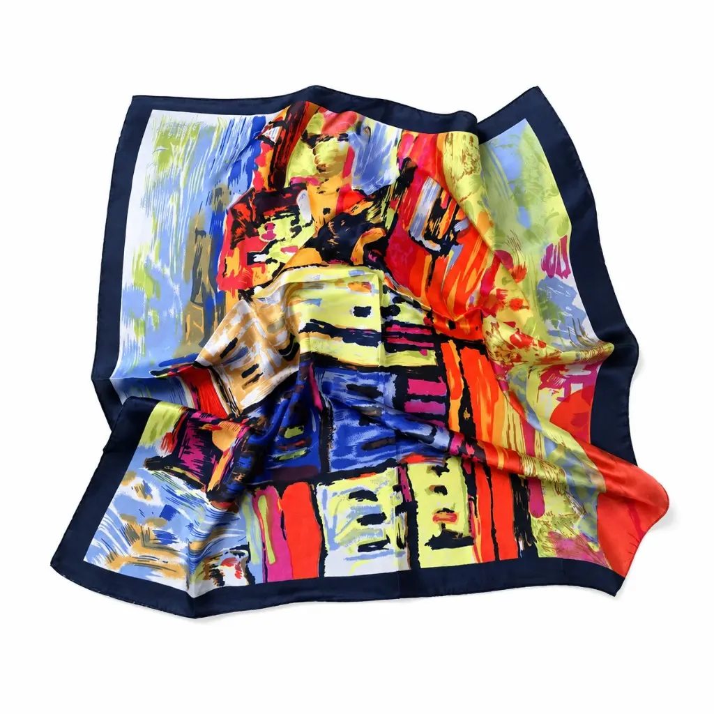 Abstraktes buntes Tuch